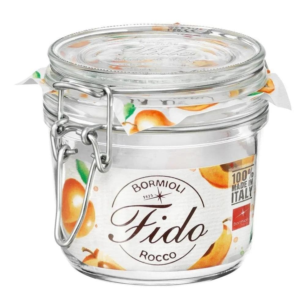 3X Bormioli Rocco Fido Porta Mantimento Hermético 350Ml Vidr