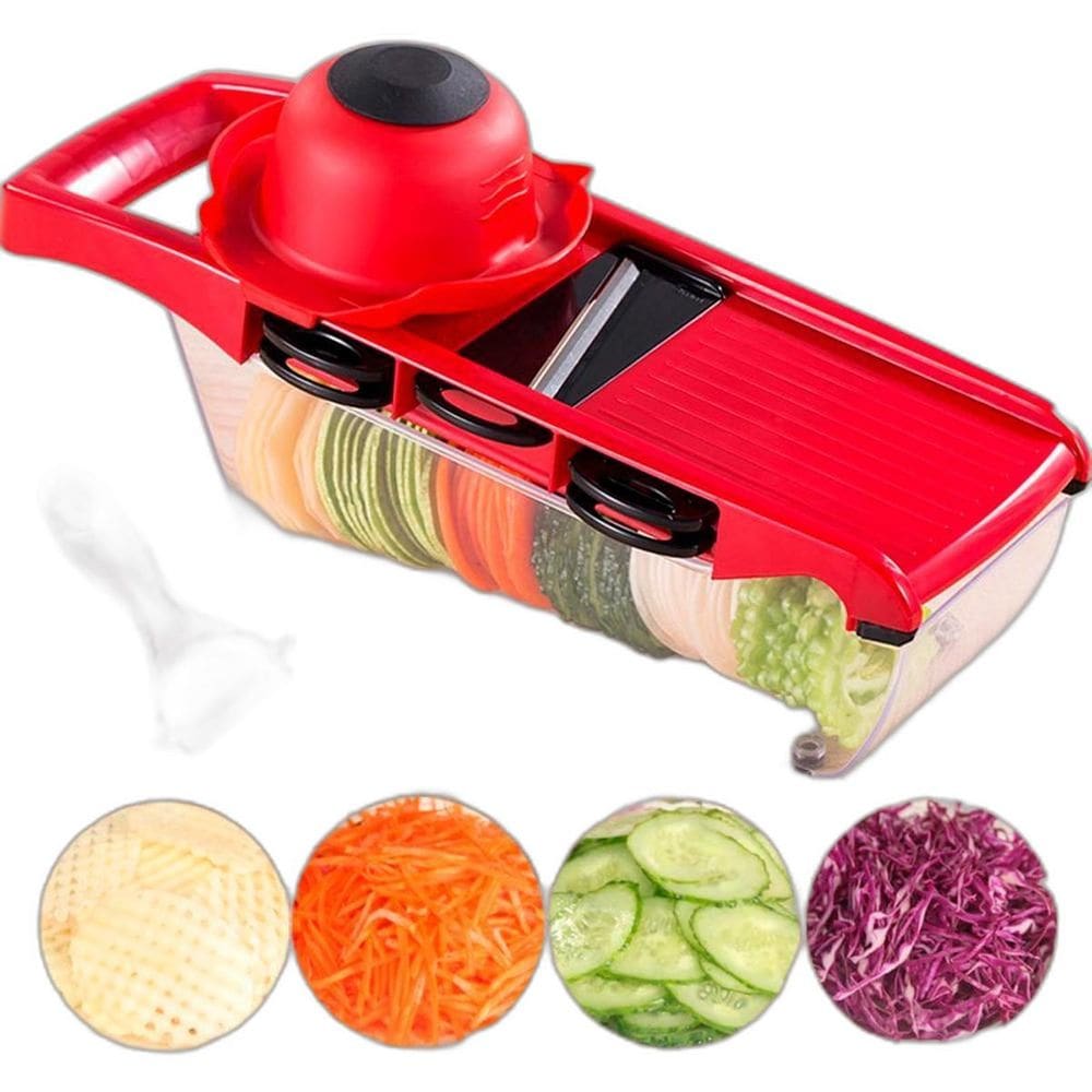 Mandolina Manual Fatiado Fino Frutas E Verduras Na Cozinha