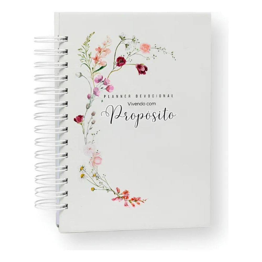 Caderno Devocional 365 Dias Evangélico Vivendo Com Propósito