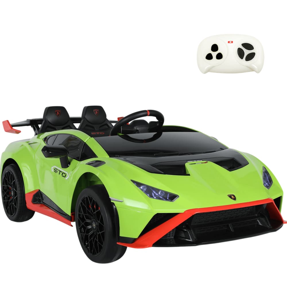 Carro Eletrico Zippy Toys Lamborghin Huracan Verde 12V Controle