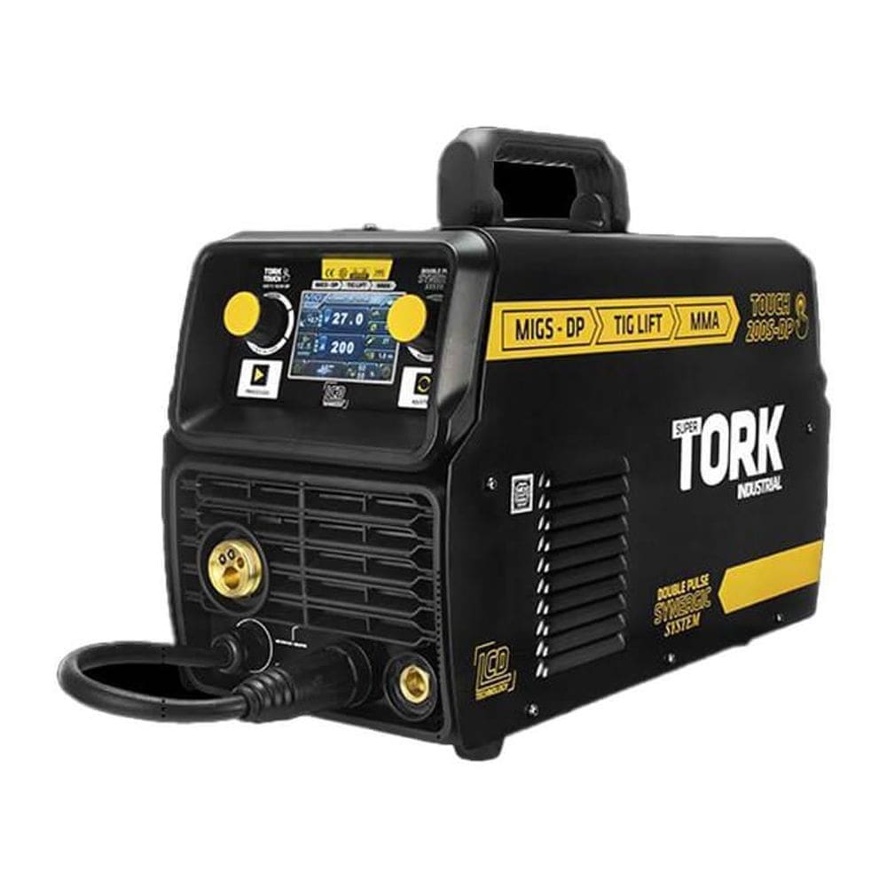 Inversor 200 Amperes Lcd Mig/Mma/Tig Tork 220V