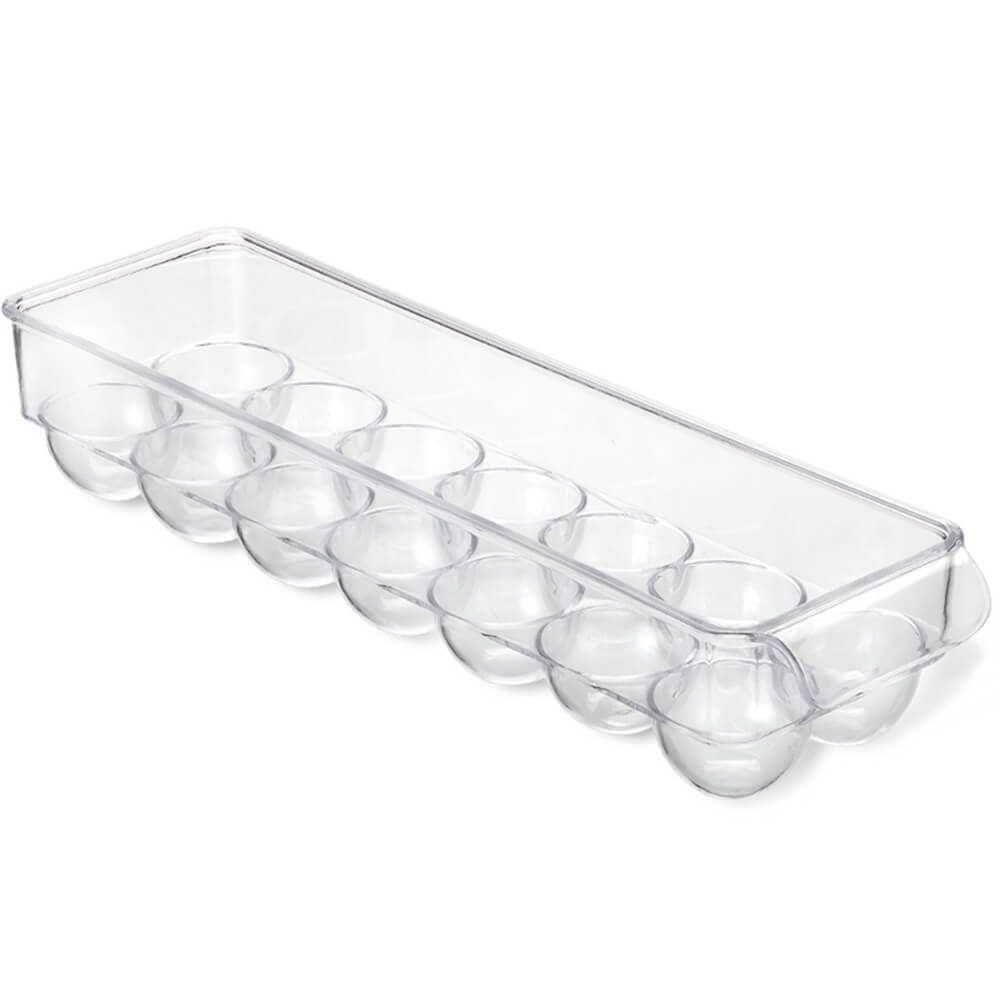 Porta Ovos Plástico 14 Unidades Cristal - 3290 - Arthi
