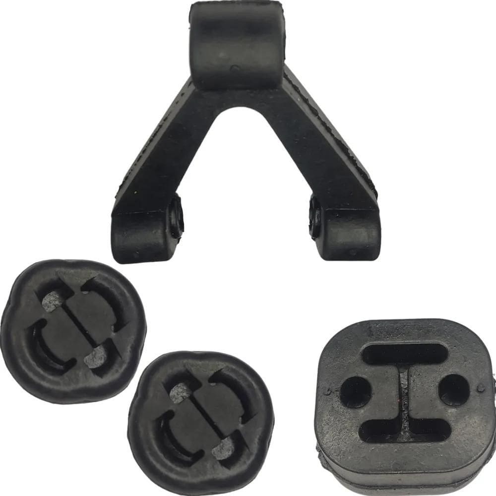Kit 4 Coxim Borracha Escapamento Gol Parati Saveiro G3 G4 G5