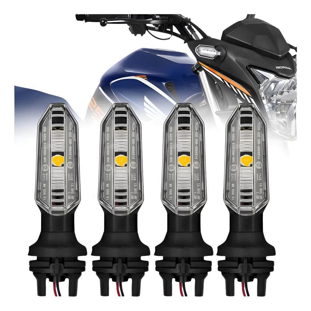 Seta Cb250 Twister Titan Fan Start 160 Kit Completo 4 Setas