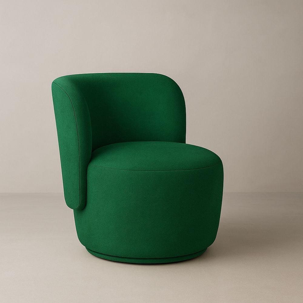 Poltrona Orgânica Biet Bouclé Premium Verde