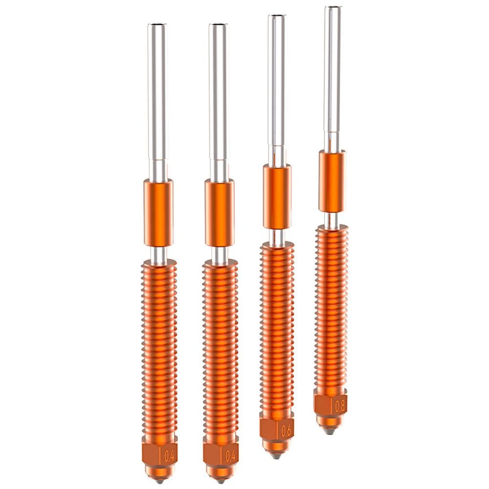 Kit Troca Rápida para Impressora 3D Creality ”Unicorn” K2P 0.4 mm, 0.6mm, 0.8mm K2 Plus - Creality Hi