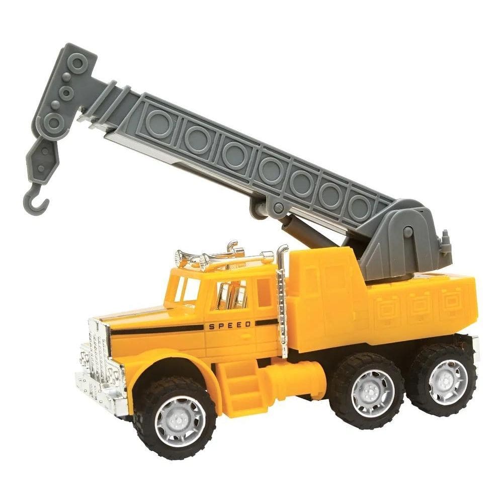 Carrinho Caminhão Fricção Trucks Articulado Pica Pa Guindast