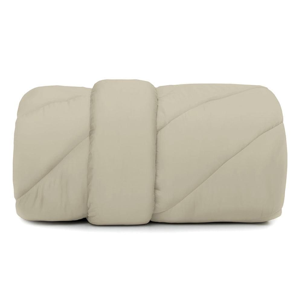 Edredom Casal Altenburg Cetim 300 Fios Marrom Lift