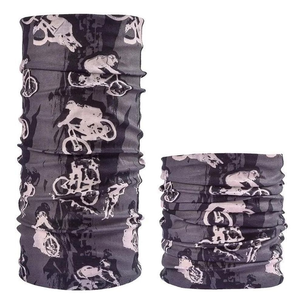 Bandana Ciclismo Balaclava Prot Azul/Violeta 49 X 24 Cm