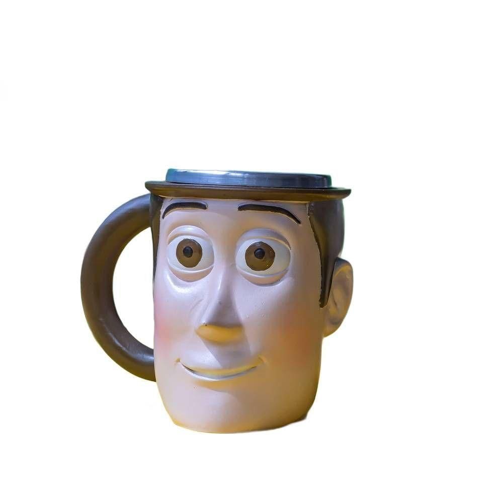 Caneca 3d Do Xerife Woody: A Magia De Toy Story Em Cada Gole!