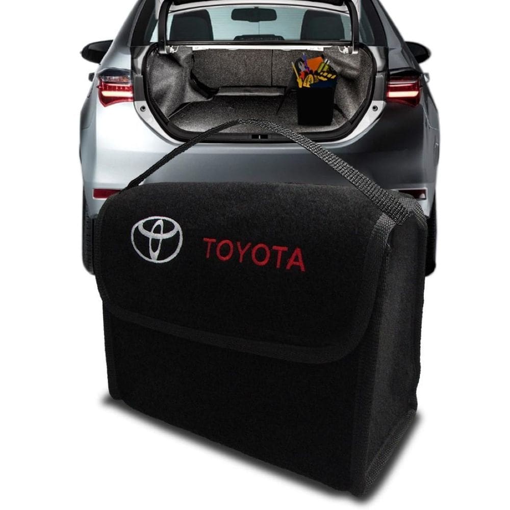 Bolsa Organizadora Porta Malas Hilux Sw4 Multiuso Carpete