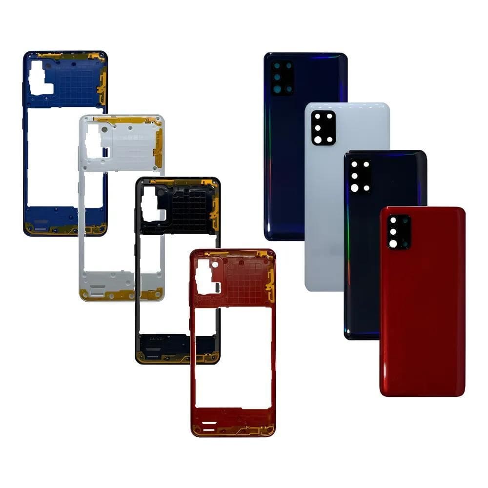 Carcaça Aro Lateral Botao Tampa Traseira Compativel A31 Pre