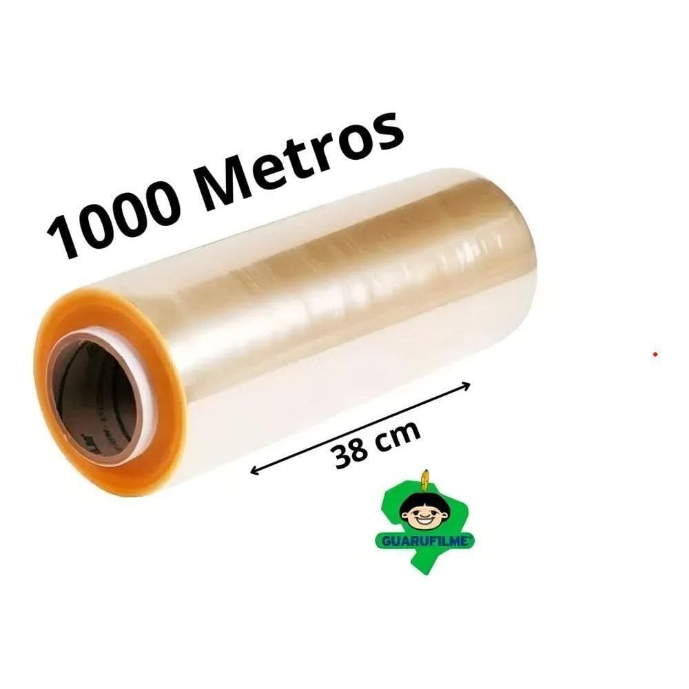 10X Rolo Bobina Plástico De Filme Pvc 38Cm X 1000M