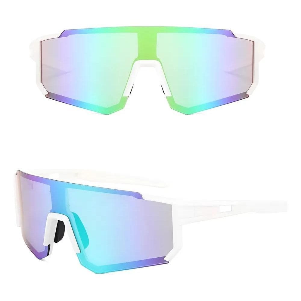 Óculos Bike Ciclismo Feminino Masculino Beach Tennis U Branc