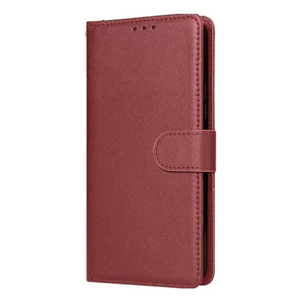 Capa Capinha Carteira Couro Compatível Com Galaxy A55 5 Marr