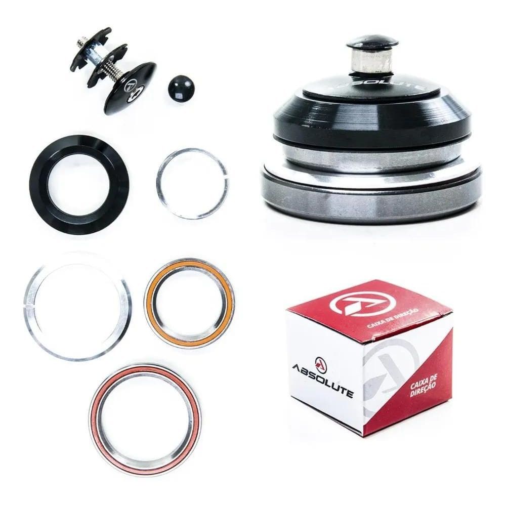 Caixa Direção Bike Absolute Integrada Is Rolamentos 52/42Mm