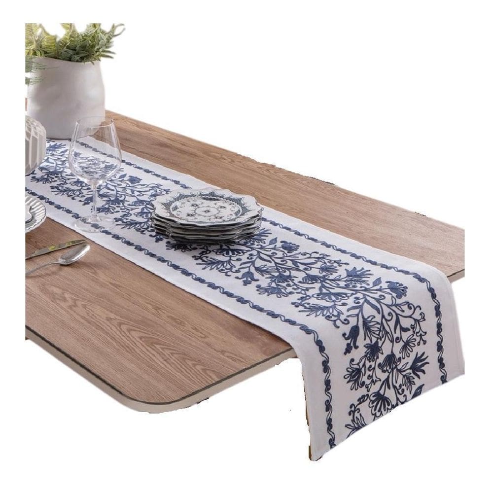 Caminho De Mesa 40X180Cm Holanda Jolitex