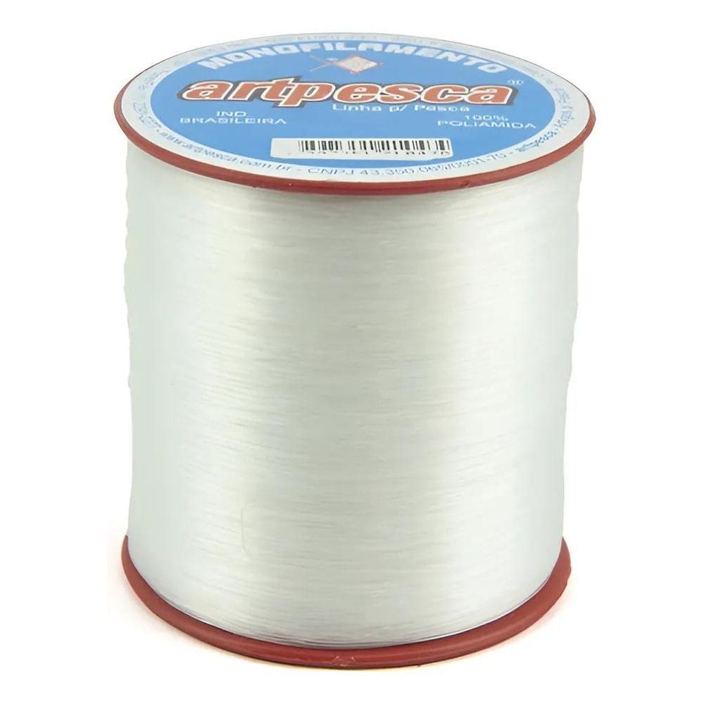 Linha De Pesca Nylon Monofilamento Carretel 100G 0.80Mm - 17