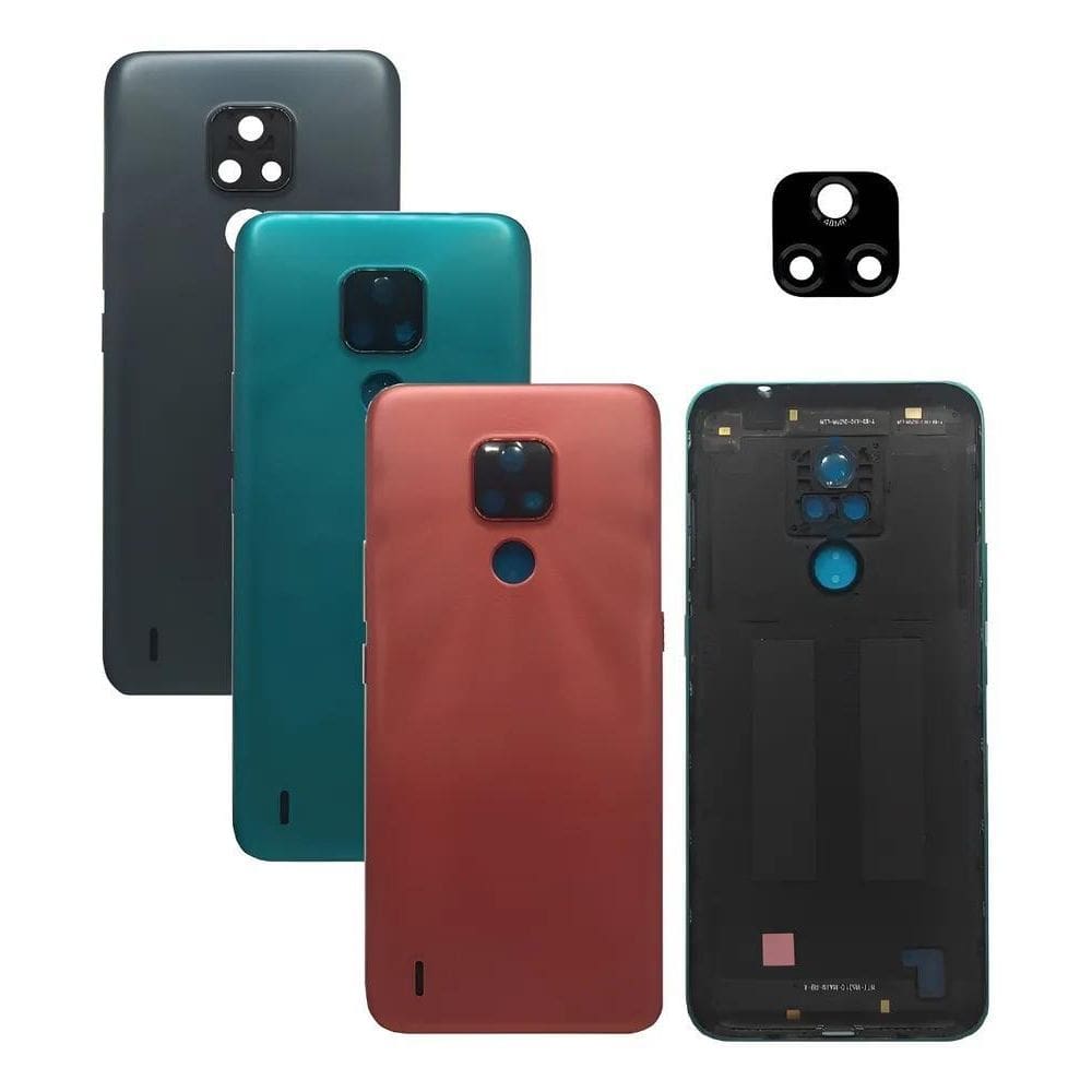 Tampa Traseira Fundo Botões Compativel Moto E7 Xt2095 L Cobr