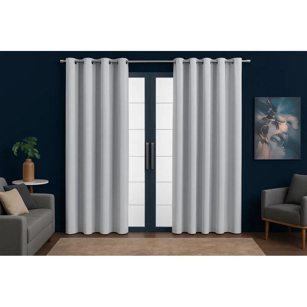 Cortina 100% Blackout Pvc 2,80 X 2,20 Quarto E Branco