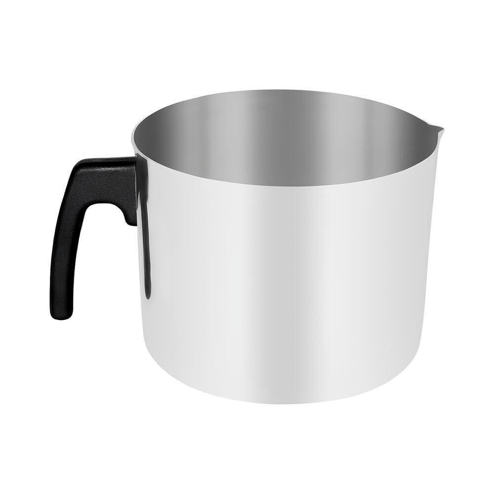 Caneca Ergonômica De Alumínio Polido 0,75l - Perfeita Para Bebidas Quentes!