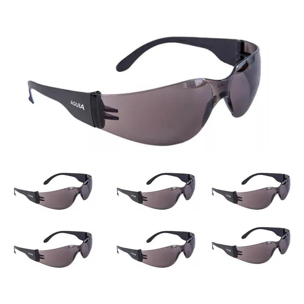 Kit 10 Oculos Segurança Proteção Visual Epi Risco Olho Com C