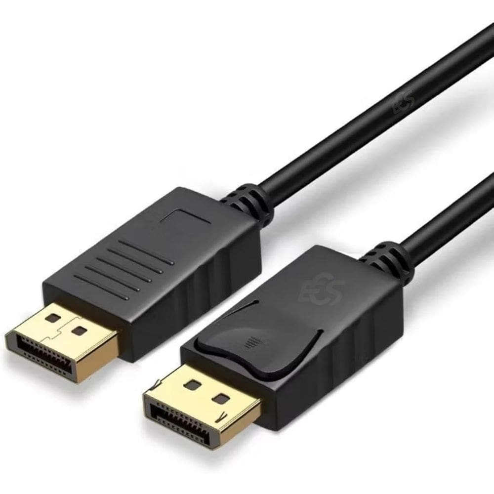Cabo DisplayPort 1.80m 4K 1.2V Alta Resolução Vídeo Som