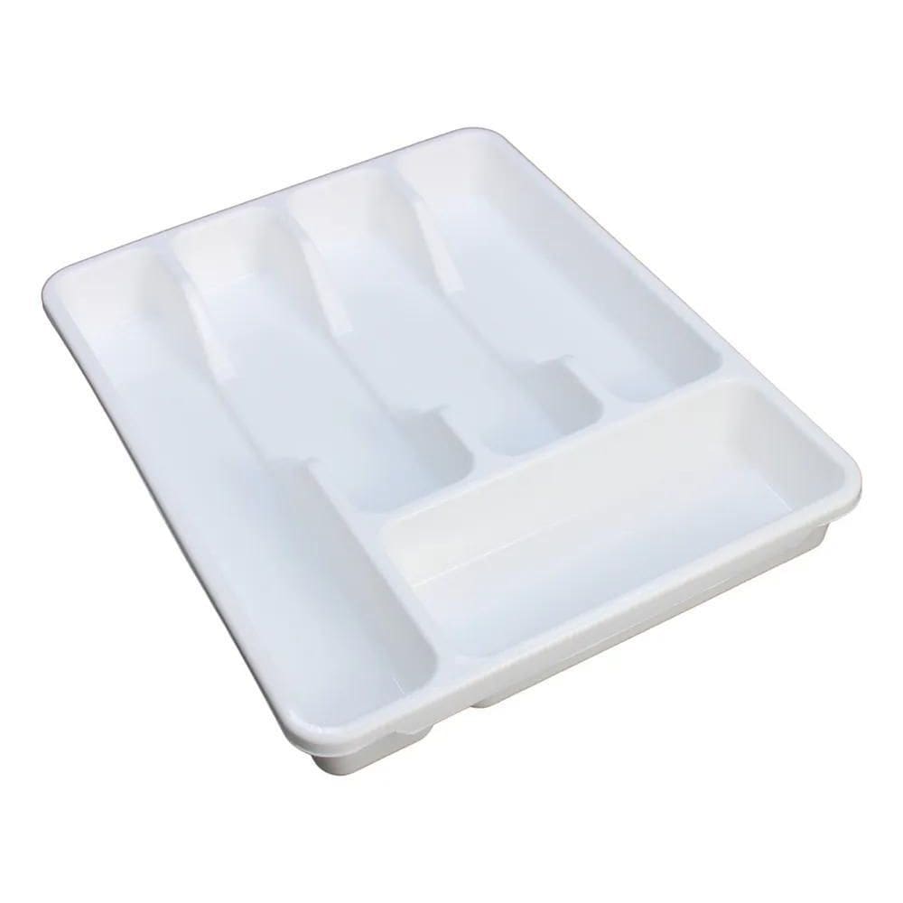 2X Organizador Separador Porta Talheres De Gaveta Cozinha Co