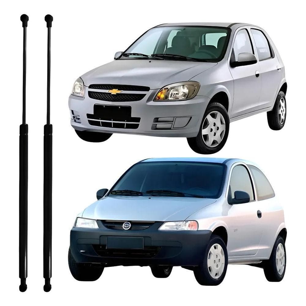 Par Amortecedor Porta Malas Tampa Traseira Celta 2000 A 2014