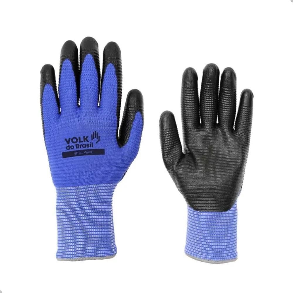 3X Luva Serviços Gerais Multitato Látex Nitrílico Nitril Wav