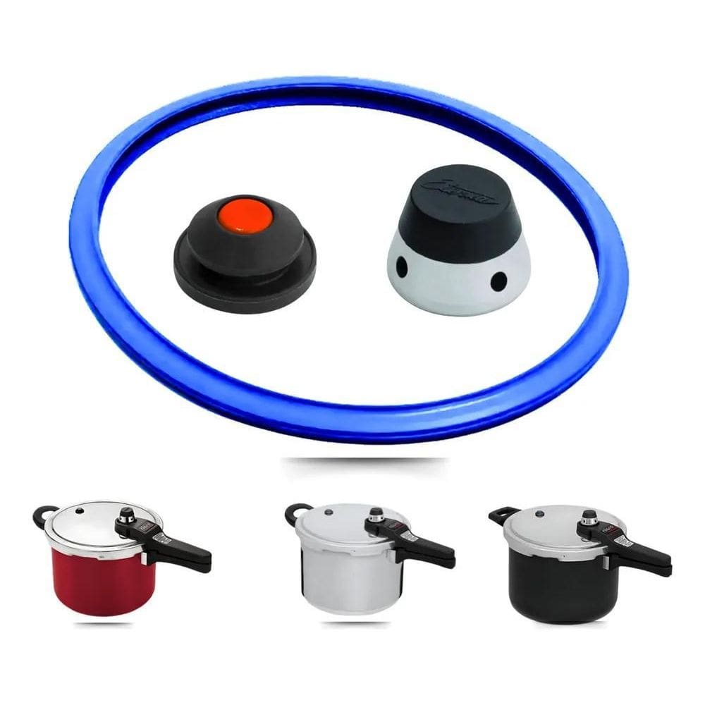 3X Borracha Válvula Pino Eterna Nigro Panela Pressão Silicon