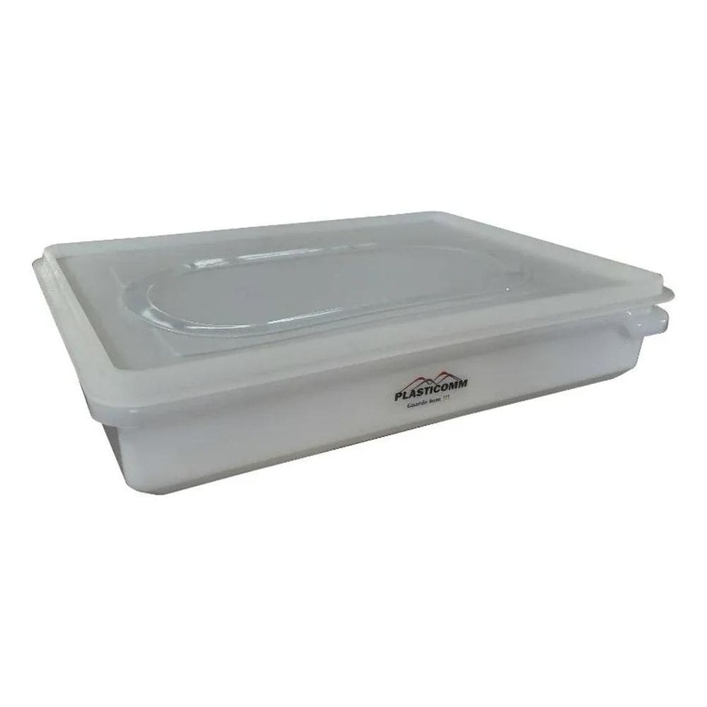 10X Pote Alimentos Caixa Organizadora 3 Litros Freezer Cor