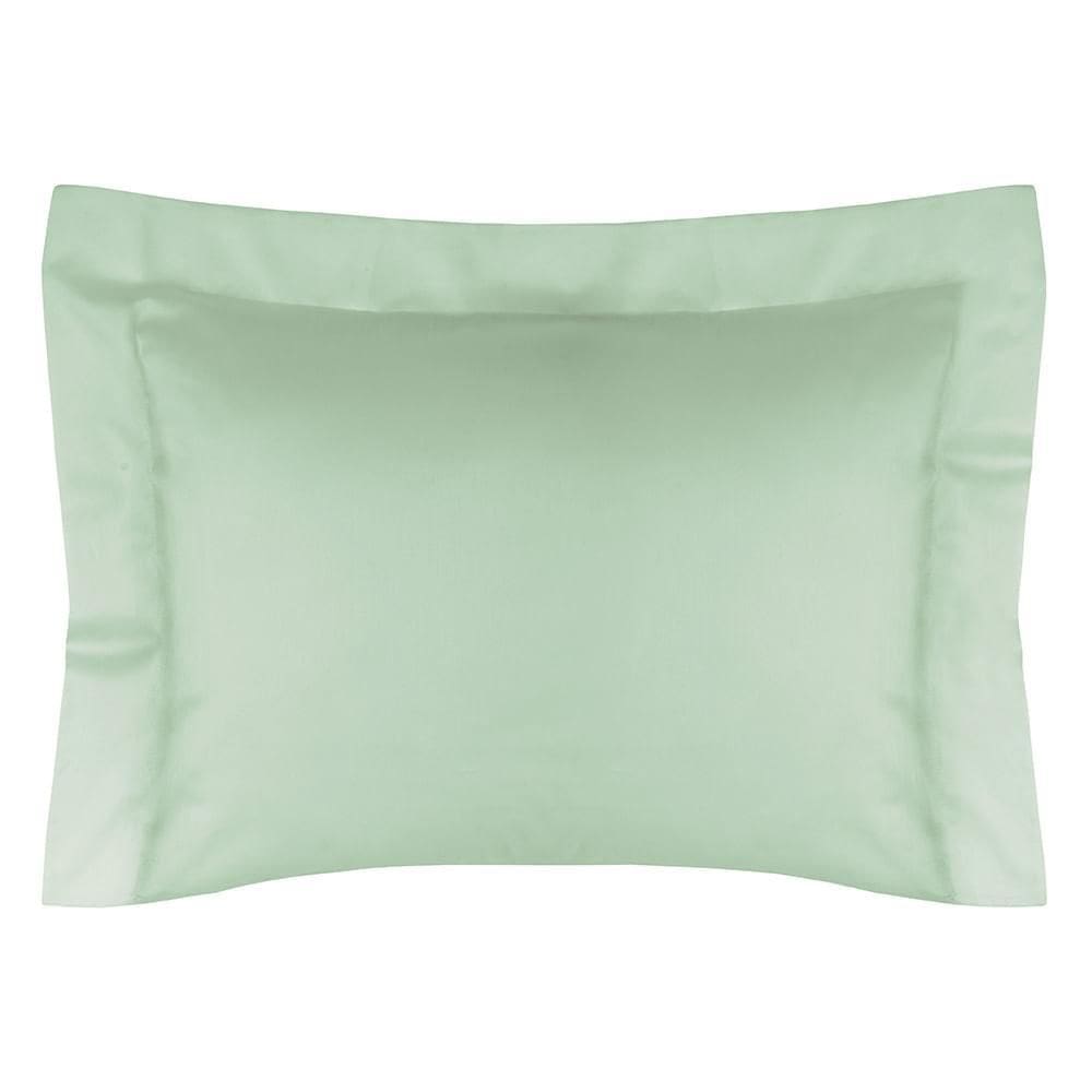 Fronha 50cm x 70cm Altenburg Algodão Lux 200 Fios Verde Claro