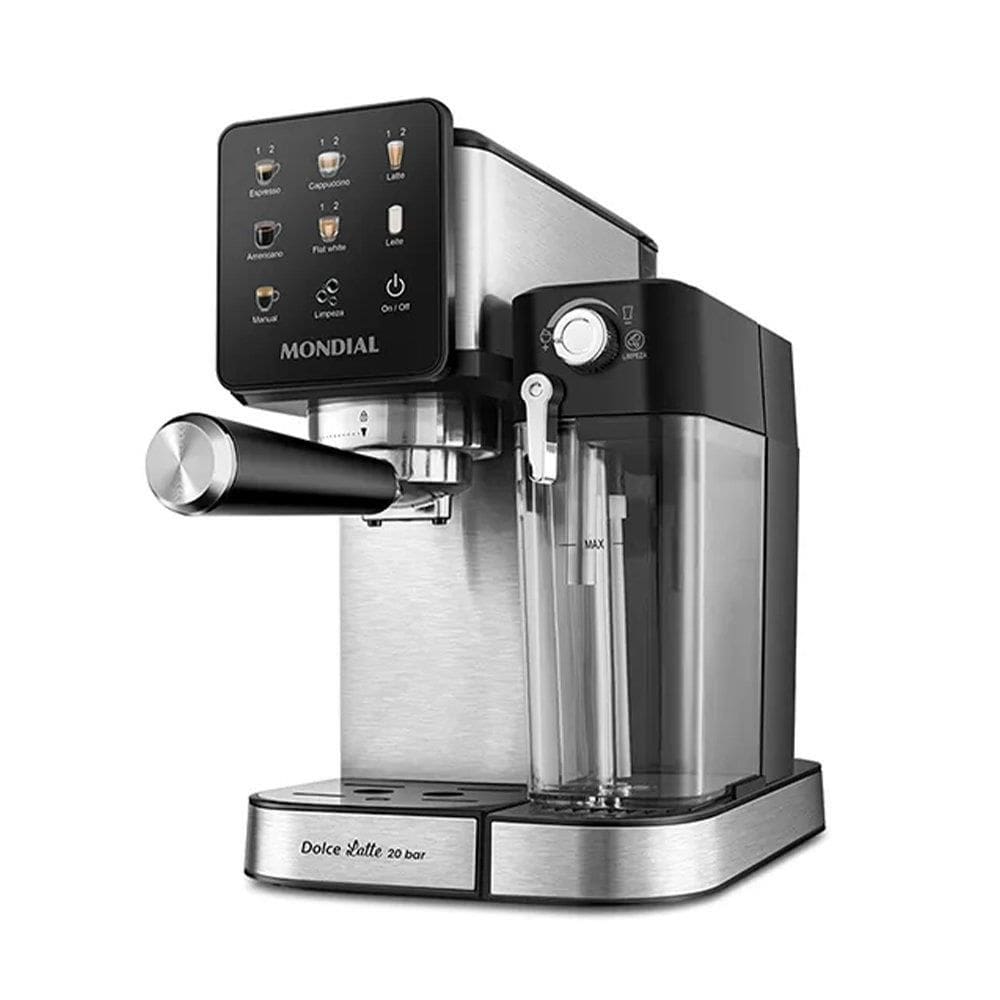 Cafeteira Expresso Mondial C-28-ECL Preto/Inox