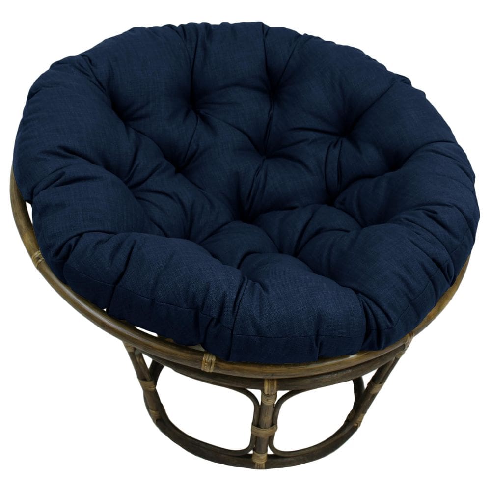 Almofada Papasan Blazing Needles Blue 132x132x15 cm