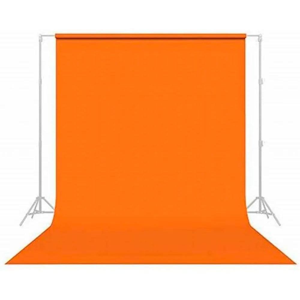Tecido Chroma Key 2,00 X 1,90 Fundo Fotografico In Laranja