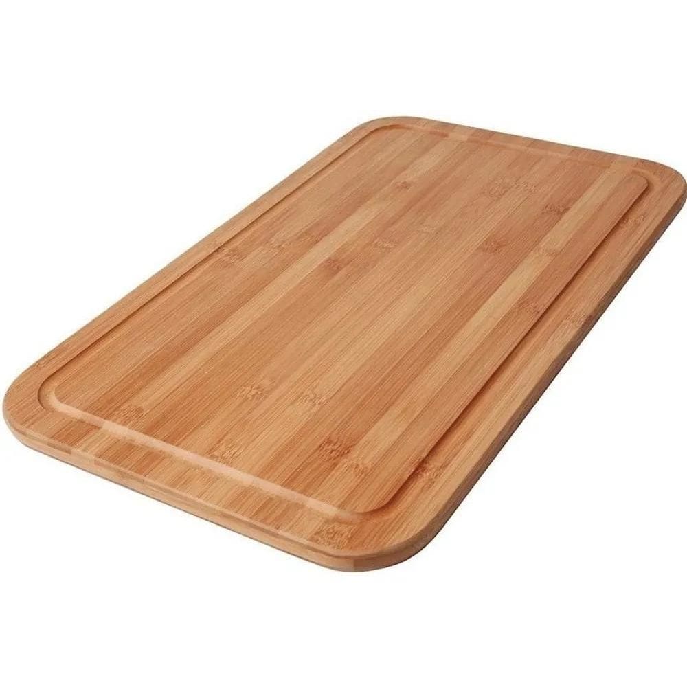 Tábua Churrasco Corte Madeira Carne Cozinha Grande Marrom