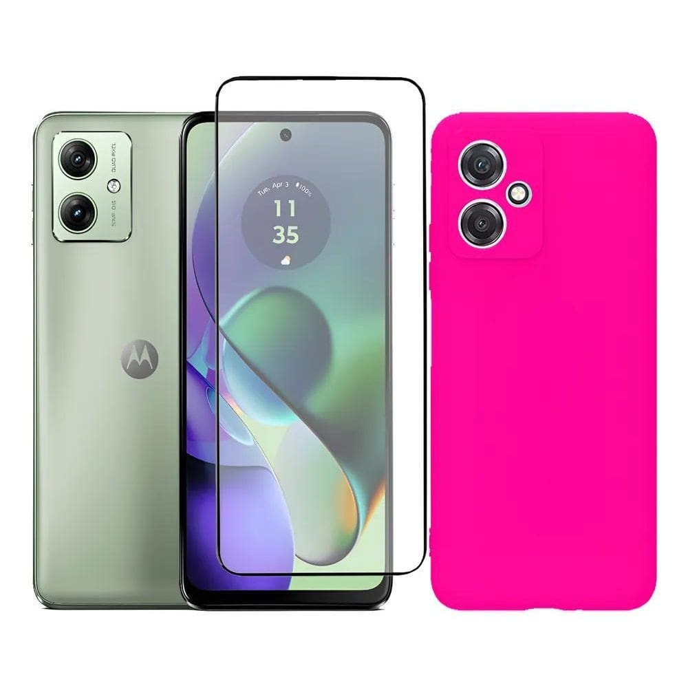 Capa Capinha Case + Película 3D Tela Para Motorola Moto G Pi