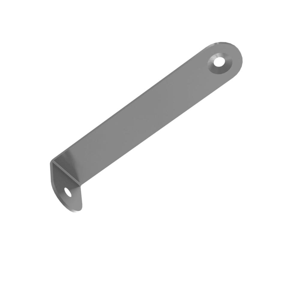 Cantoneira Chapa L 24 X 100 Mm Zinco Branco A Unidade