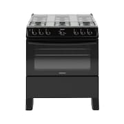 Fogão Itatiaia Star New Piso 6 Bocas Preto Mesa de Inox Bivolt 3700000474