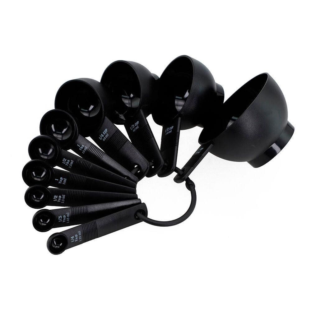 Kit Prático De Colheres Medidoras Em Plástico - 10 Peças Para Cozinha Perfeita