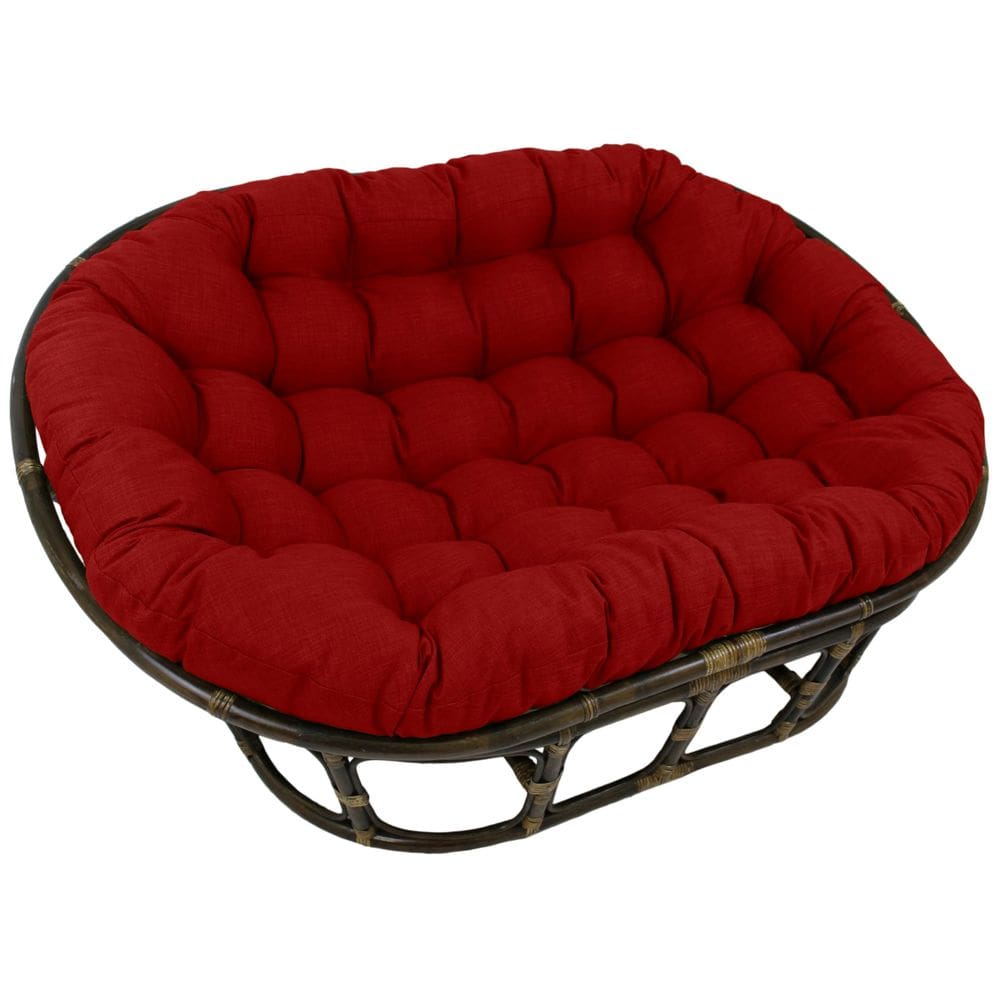 Almofada dupla Papasan Pillow Blazing Needles 165 x 122 cm Paprika