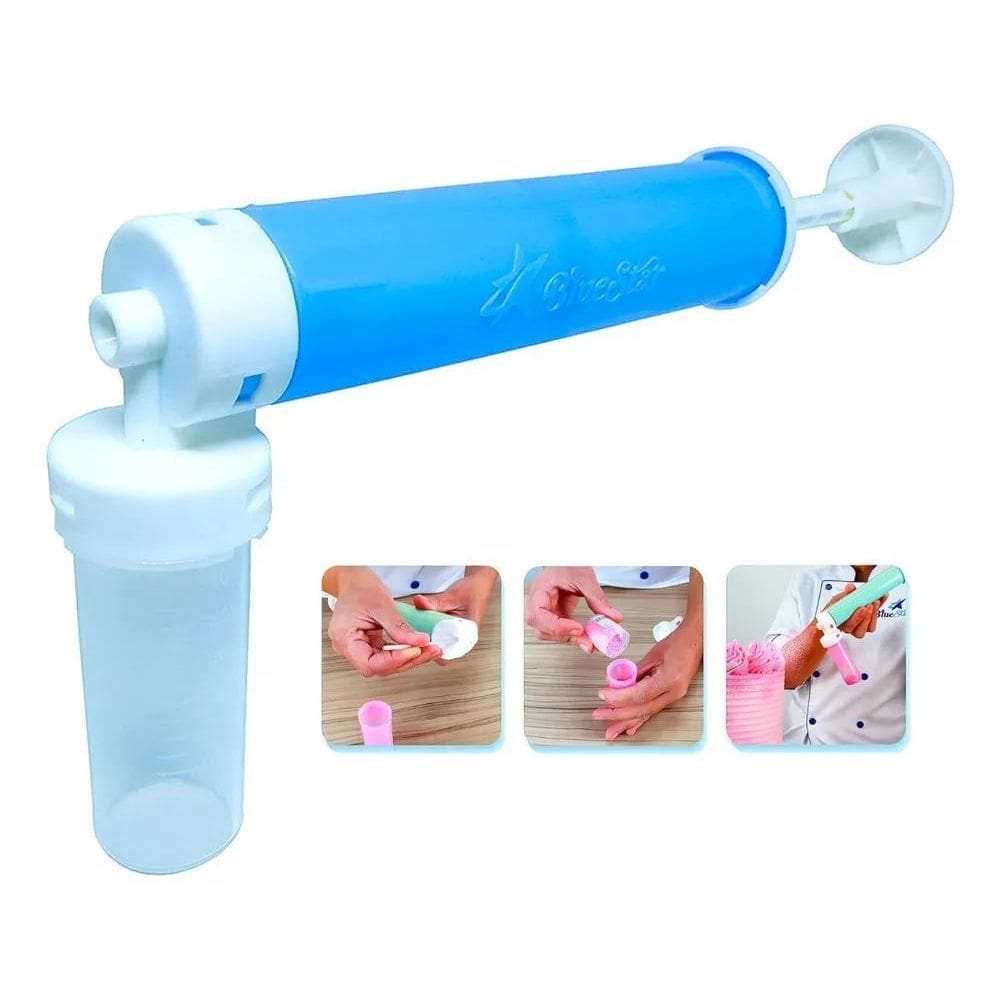 10X Pulverizador Borrifador De Gliter E Decoração Bomba De