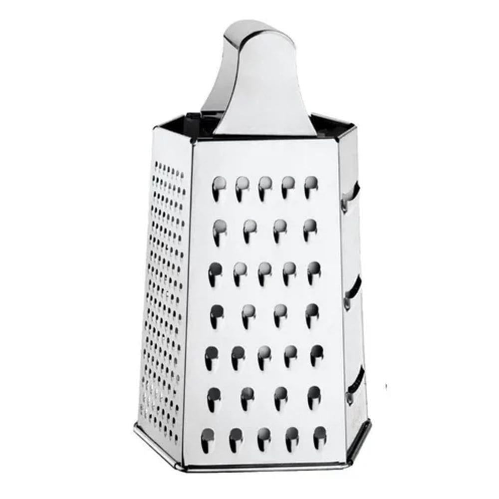 Ralador Manual 6 Faces E Alça Aço Inox Com Gourmet Cozinha