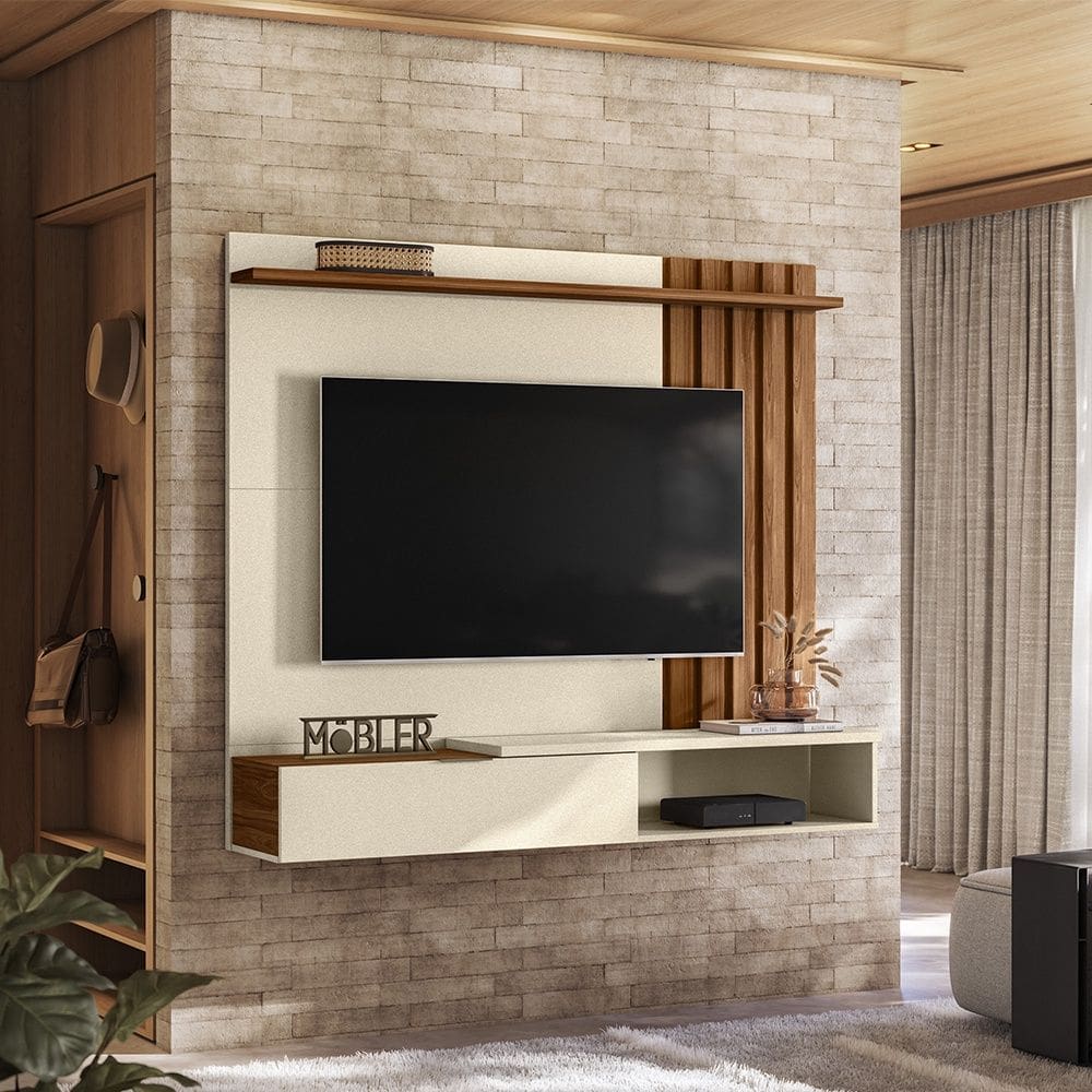 Home Suspenso Vegas 1.6 Pérola Cinamomo Caramelo Mobler