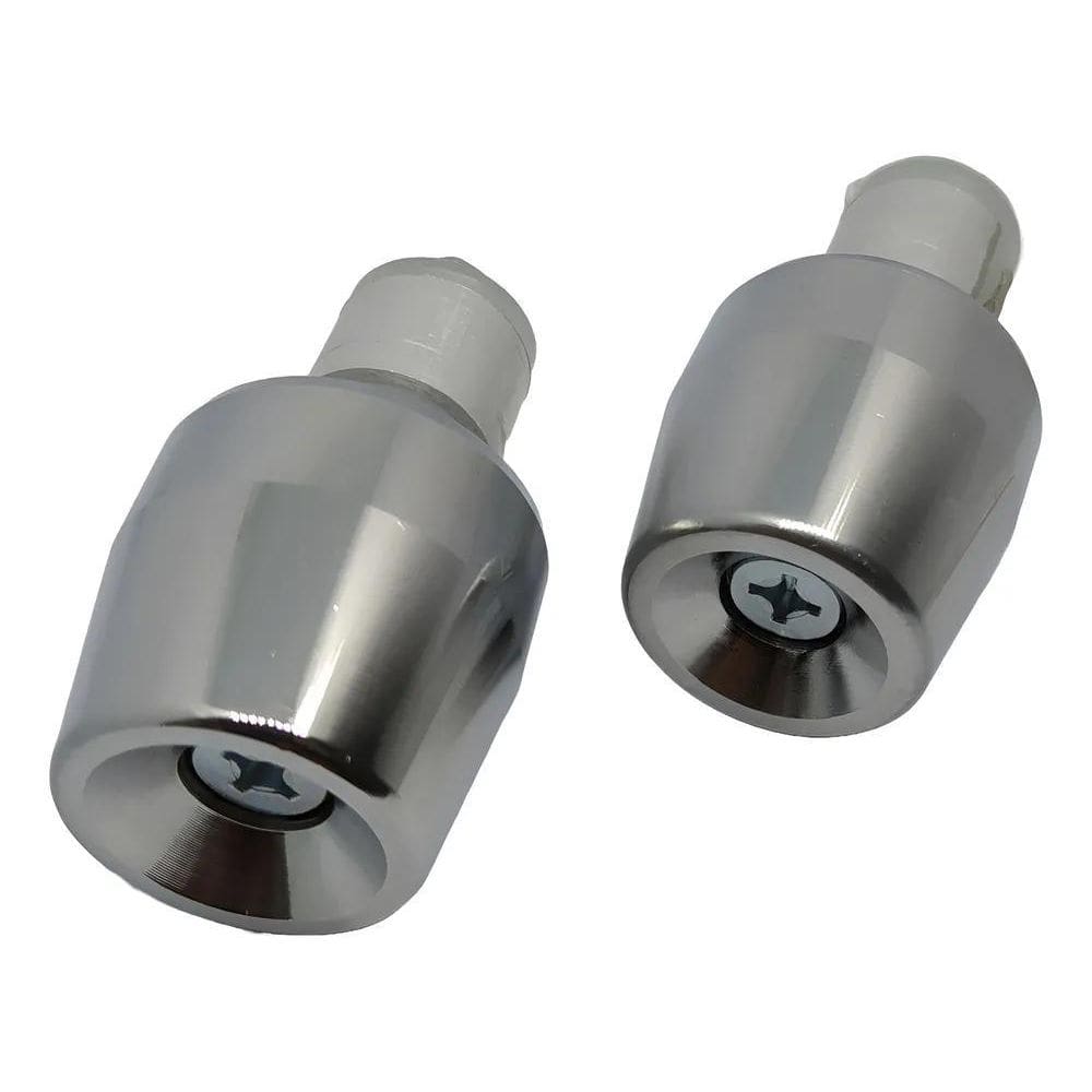 Par Peso Guidão Cromado Universal Mod Pcx Guidão Oco Titan