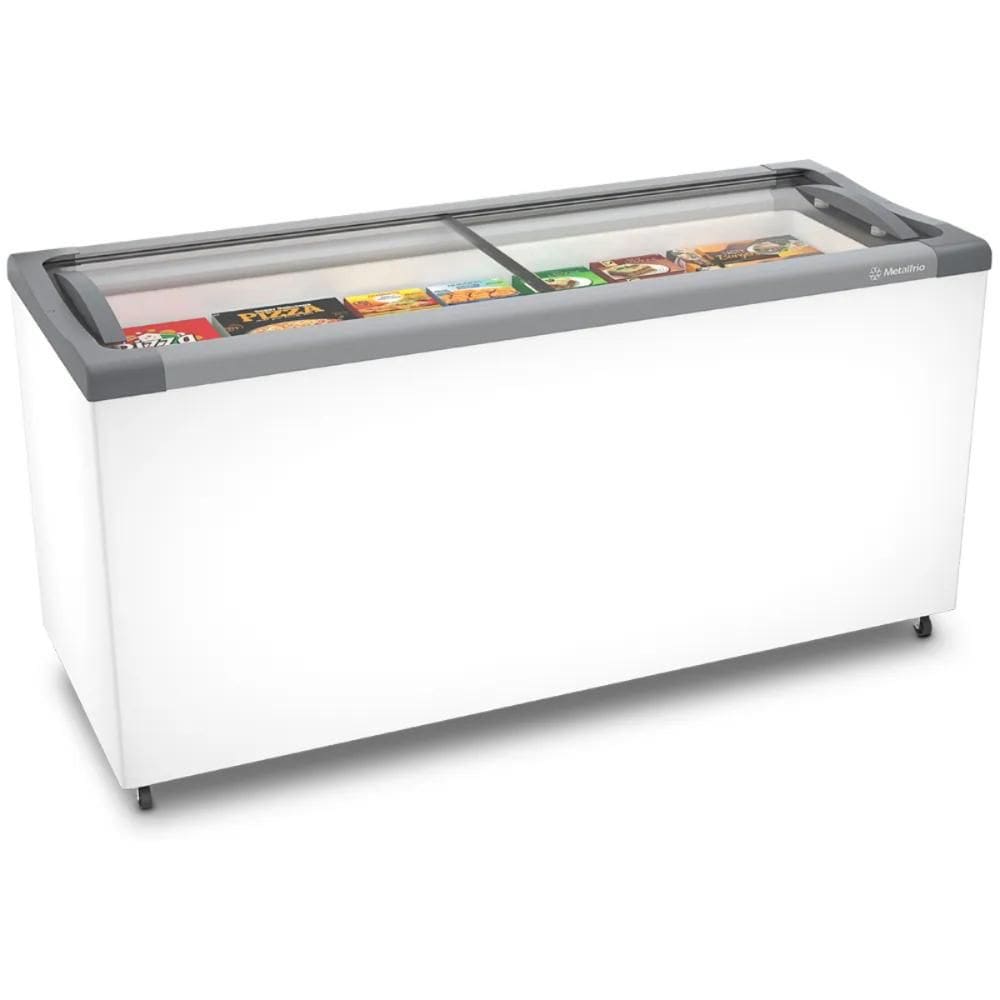 Freezer Horizontal 505 L Tampo Expositor Para Sorvete NF55S Metalfrio