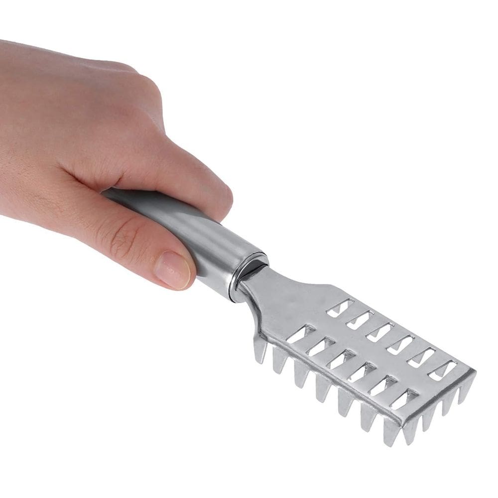 Removedor De Escama De Peixe De Aco Na Solapa