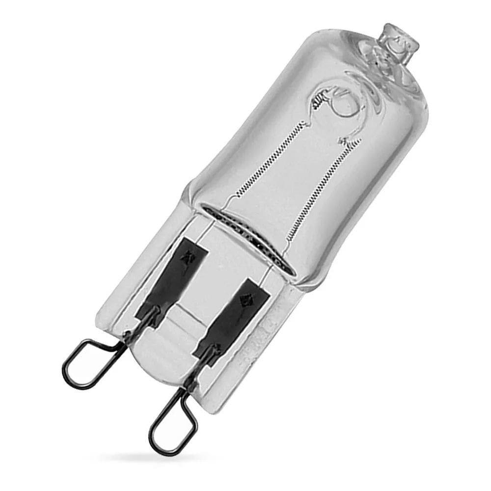 Lâmpada Halógena Bipino Clara 40W Luz Amarela Ourolux Cor Da