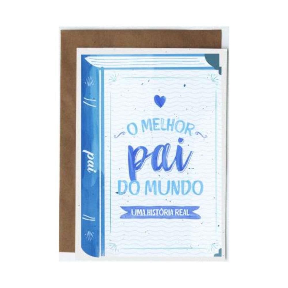 Cartão Livro Especial: Homenagem Ao Pai - Amor E Gratidão Em Páginas Memoráveis